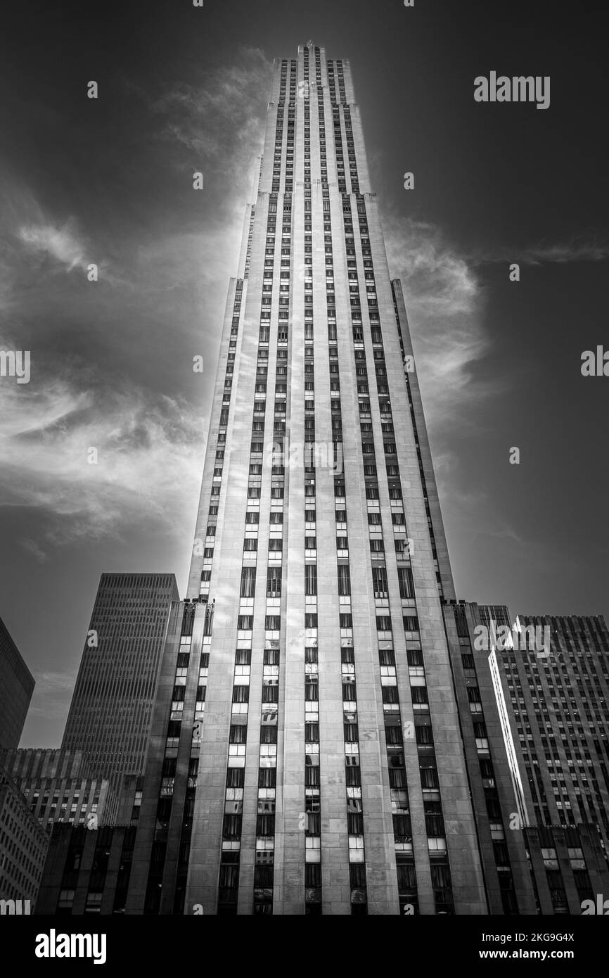 Skyscraper skyline nyc usa Black and White Stock Photos & Images - Alamy