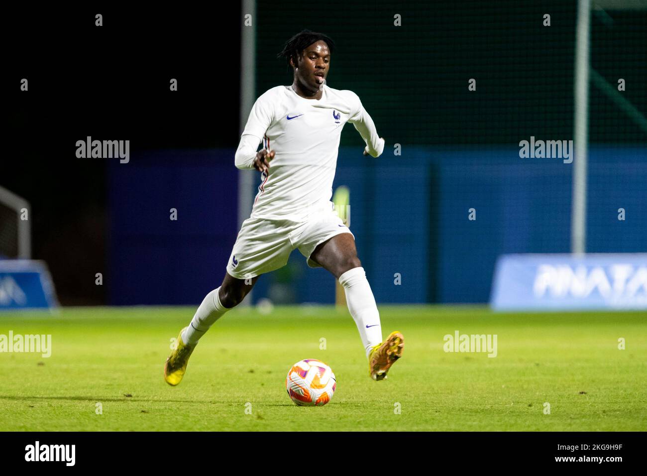BONDO WARREN, FRANCE U20 vs JAPAN U20, Men, friendly match, Football