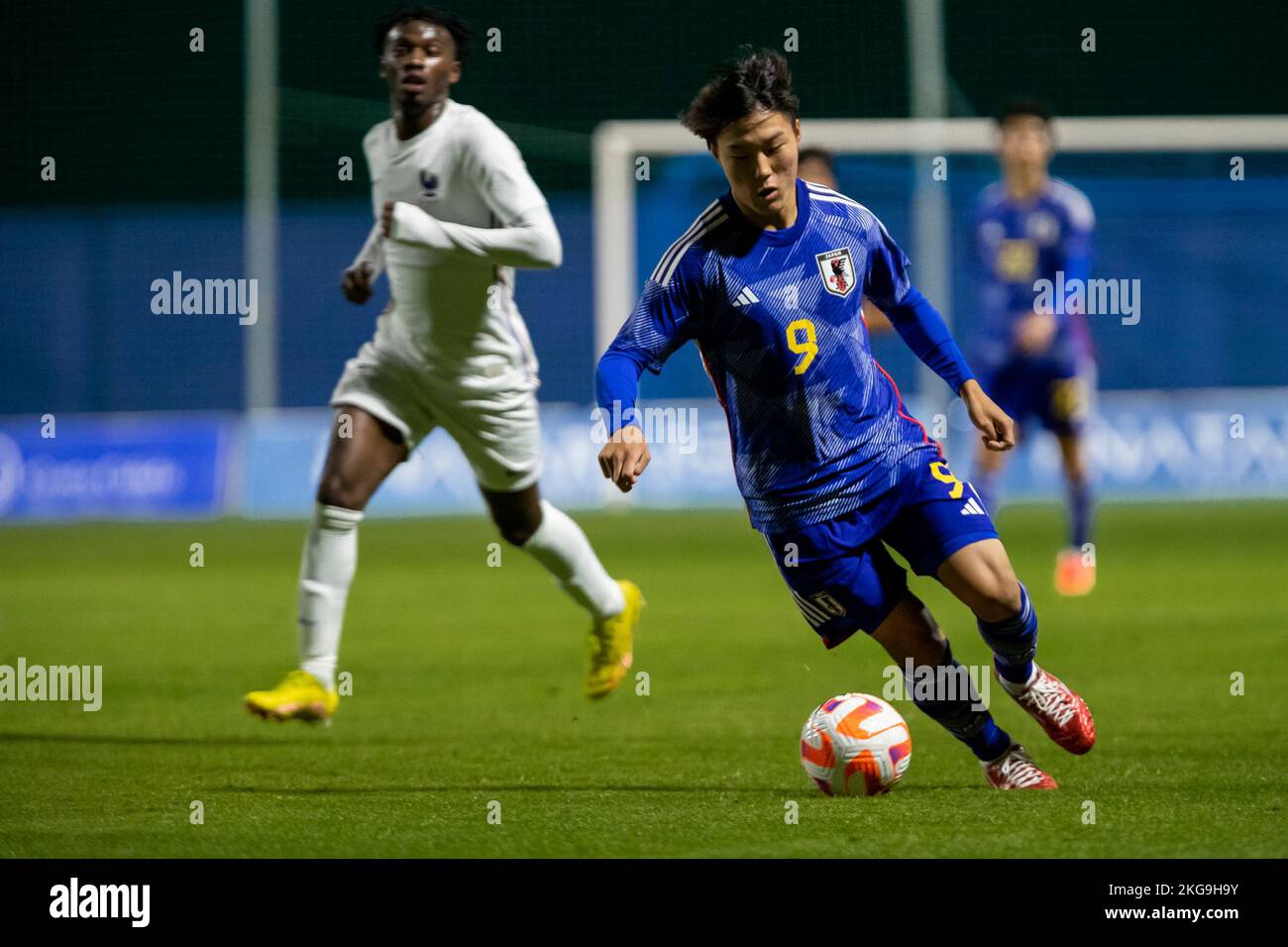 SAKAMOTO ISA, FRANCE U20 vs JAPAN U20, Men, friendly match, Football