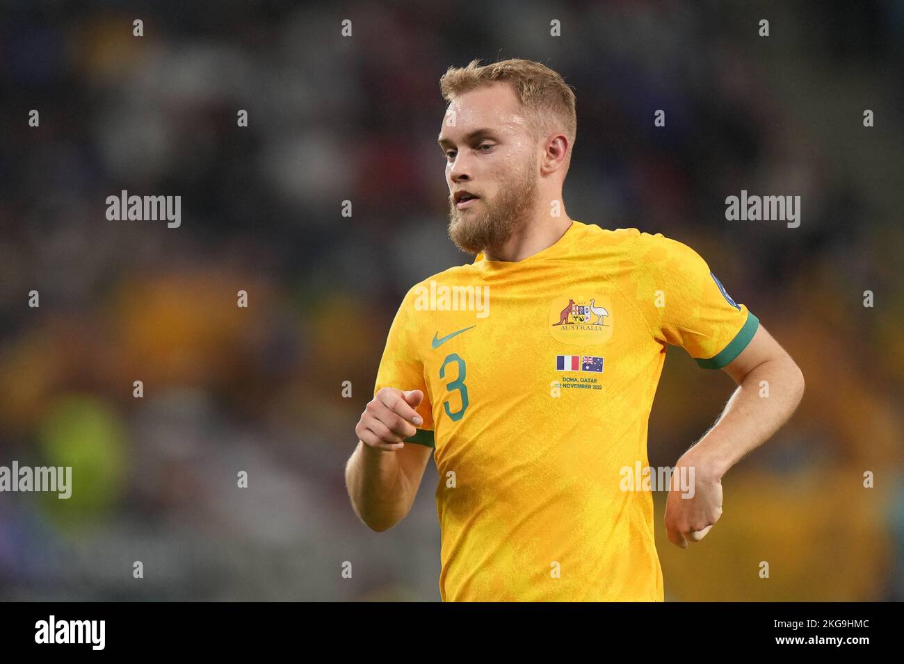 Aaron Mooy of Australia during the Qatar 2022 World Cup match, Group D, between France and