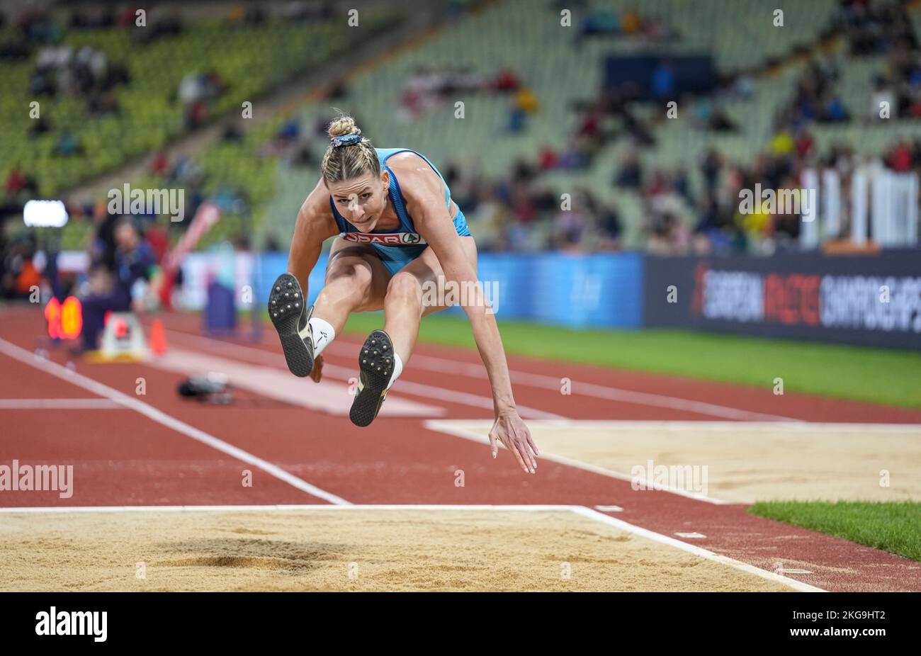 Kristiina M kel Participating In The Long Jump Of The European kristiina-m-kel-participating-in-the-long-jump-of-the-european