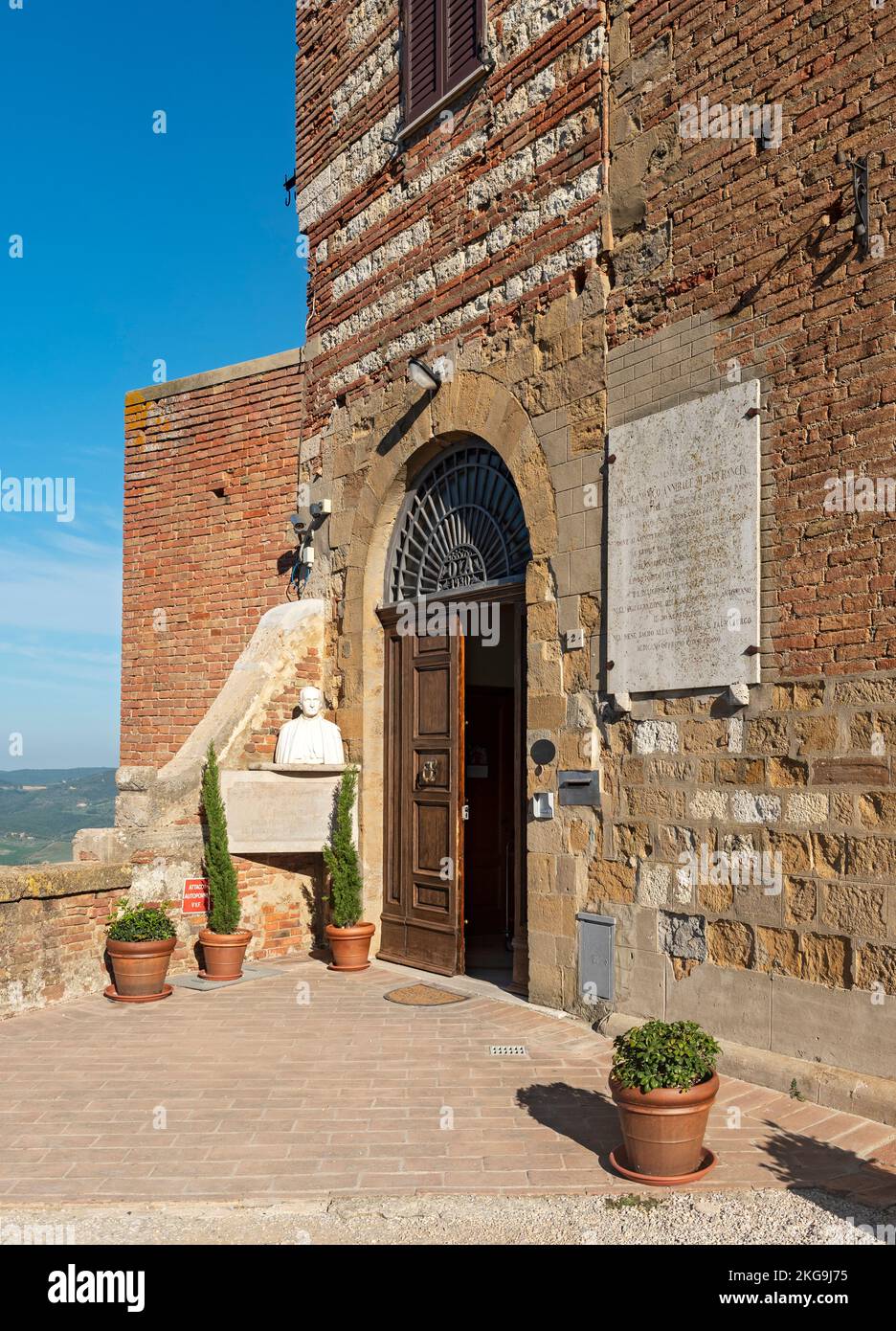 Convento di San Francesco , Montepulciano, Tuscany, Italy Stock Photo