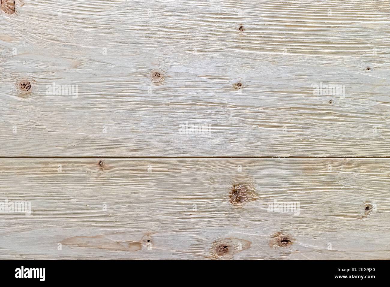 Wooden boards with fibers and knots. Wood texture. Stock Photo