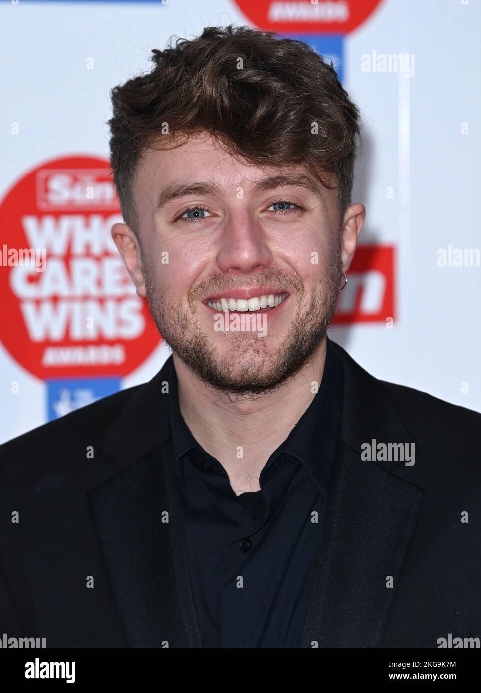 November 22nd, 2022, London, UK. Roman Kemp arriving at The Sun's Who Cares Wins Awards, Camden Roundhouse, London. Credit: Doug Peters/EMPICS/Alamy Live News Stock Photo