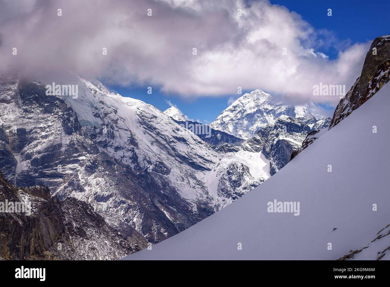 mount everest 8848 m - nepal,himalaya Stock Photo - Alamy