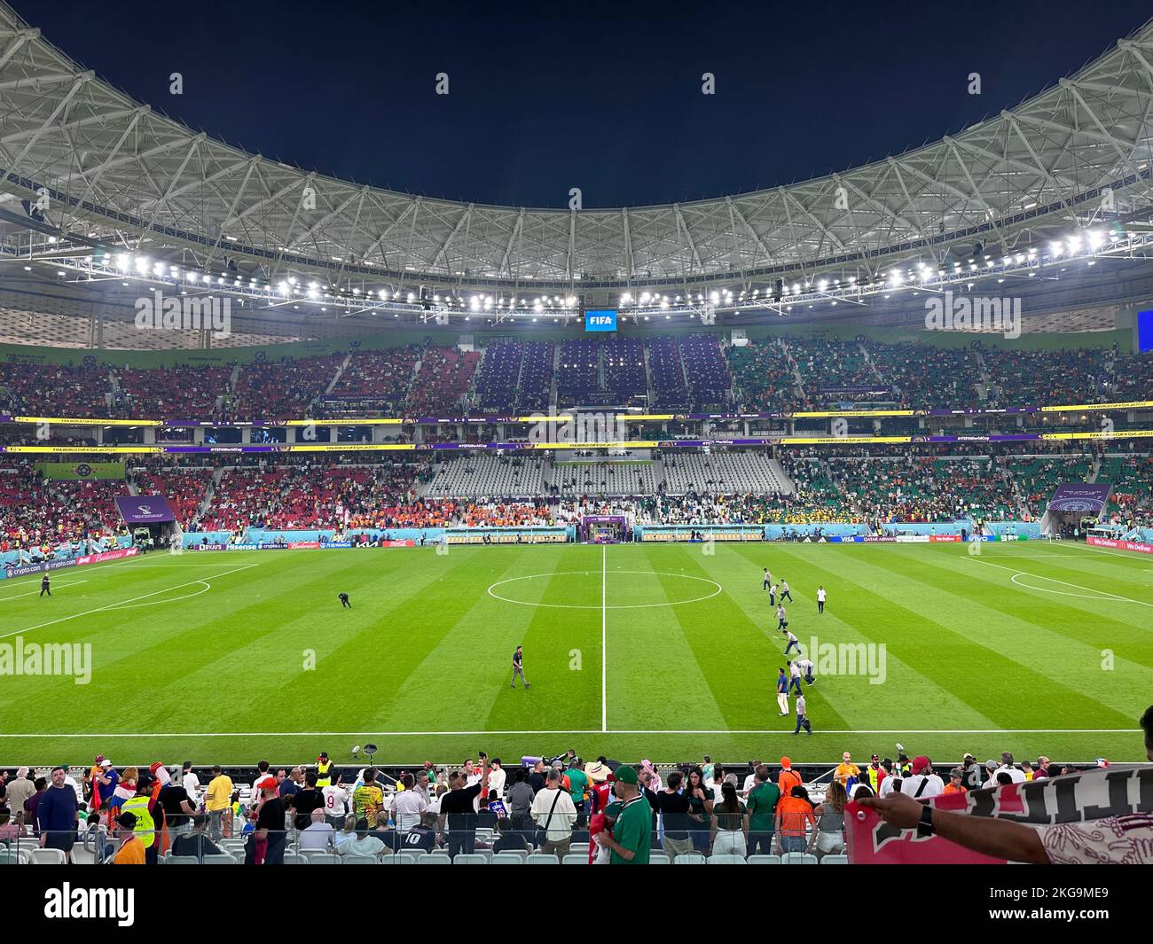 Al Thumama Stadium will host FIFA World Cup Qatar 2022 matches up to and including the quarter-finals - Doha QATAR 2022 Stock Photo