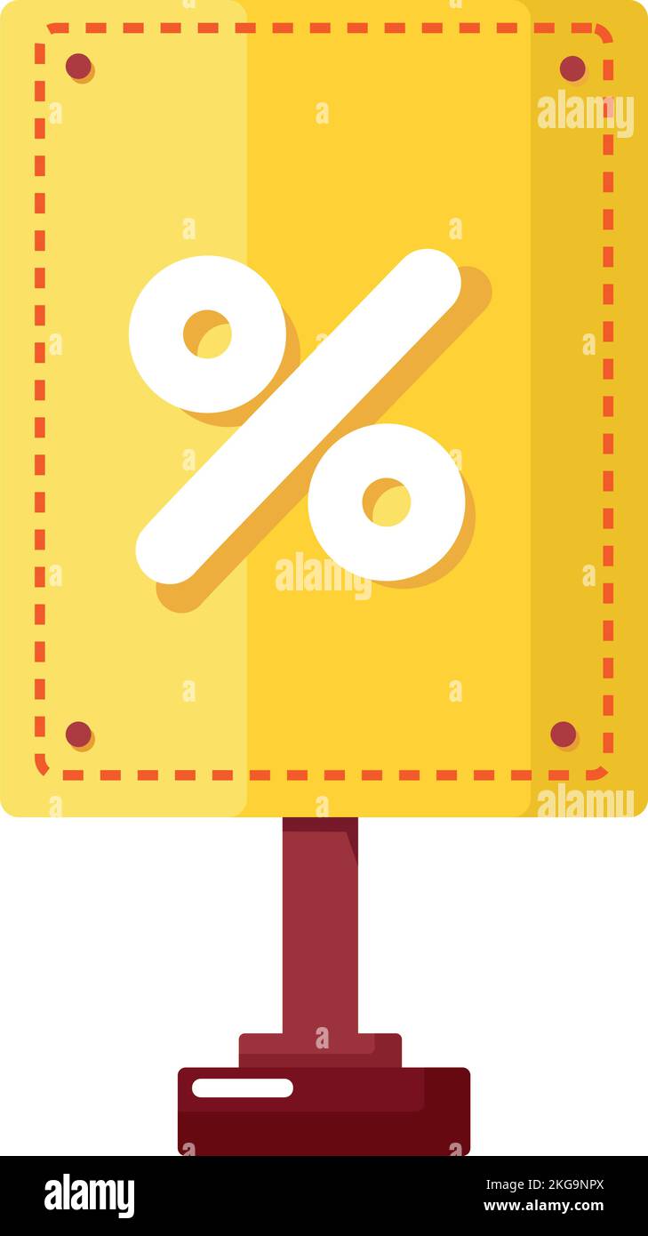 percent symbol in label Stock Vector Image & Art - Alamy