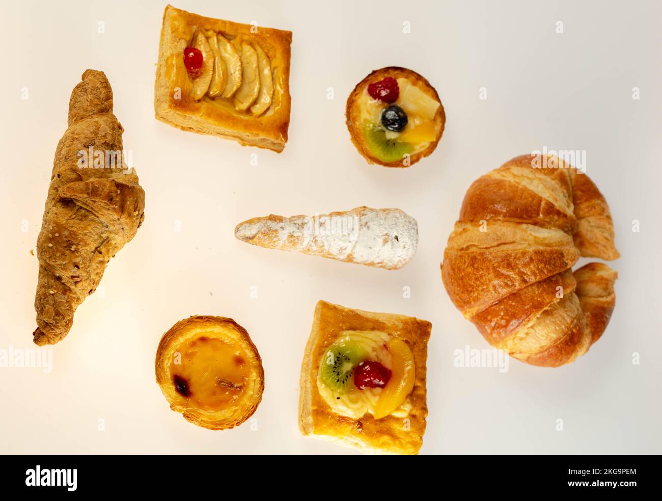 round cakes Stock Photo