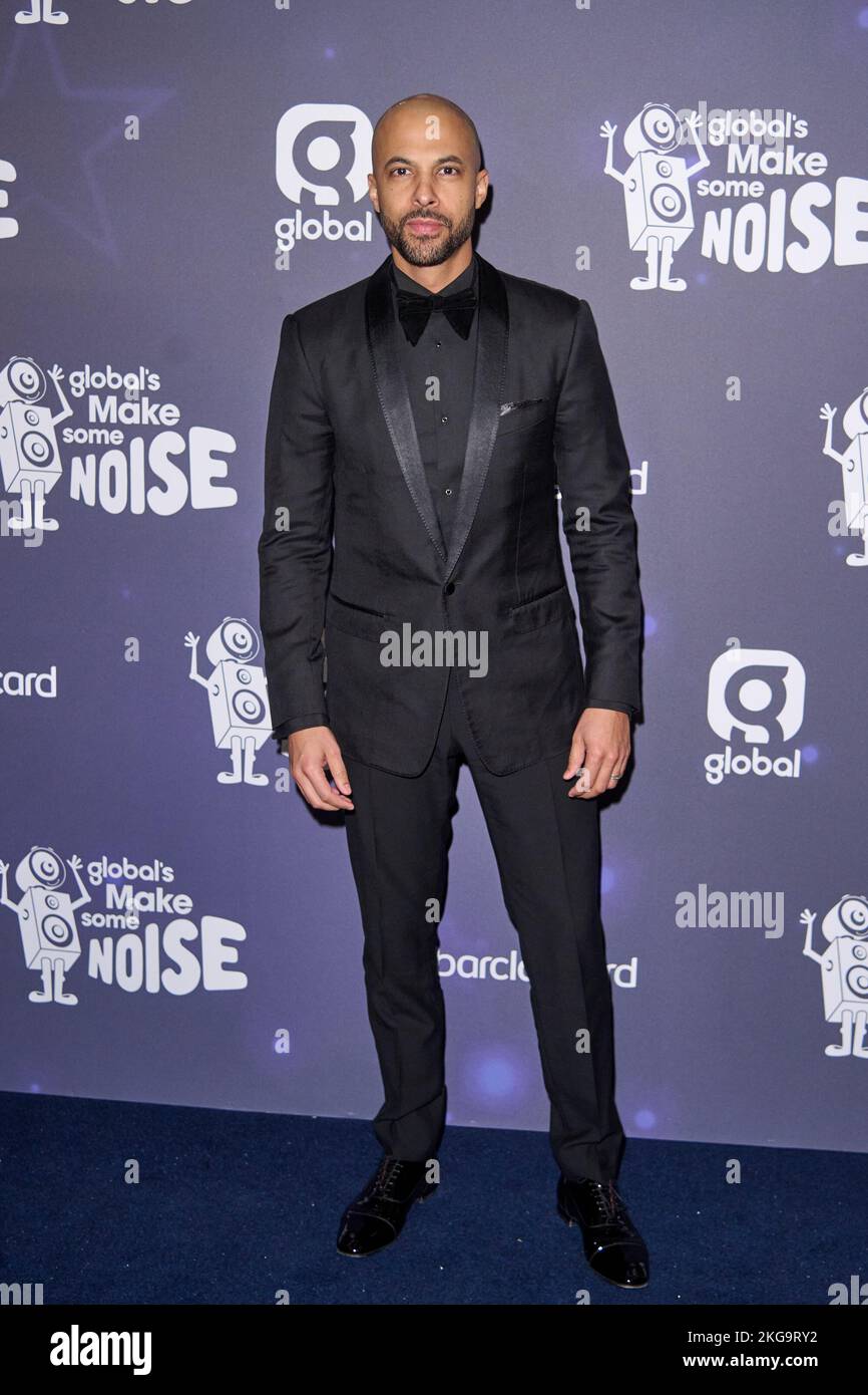 London, UK . 22 November, 2022 . Marvin Hume pictured at the Globals