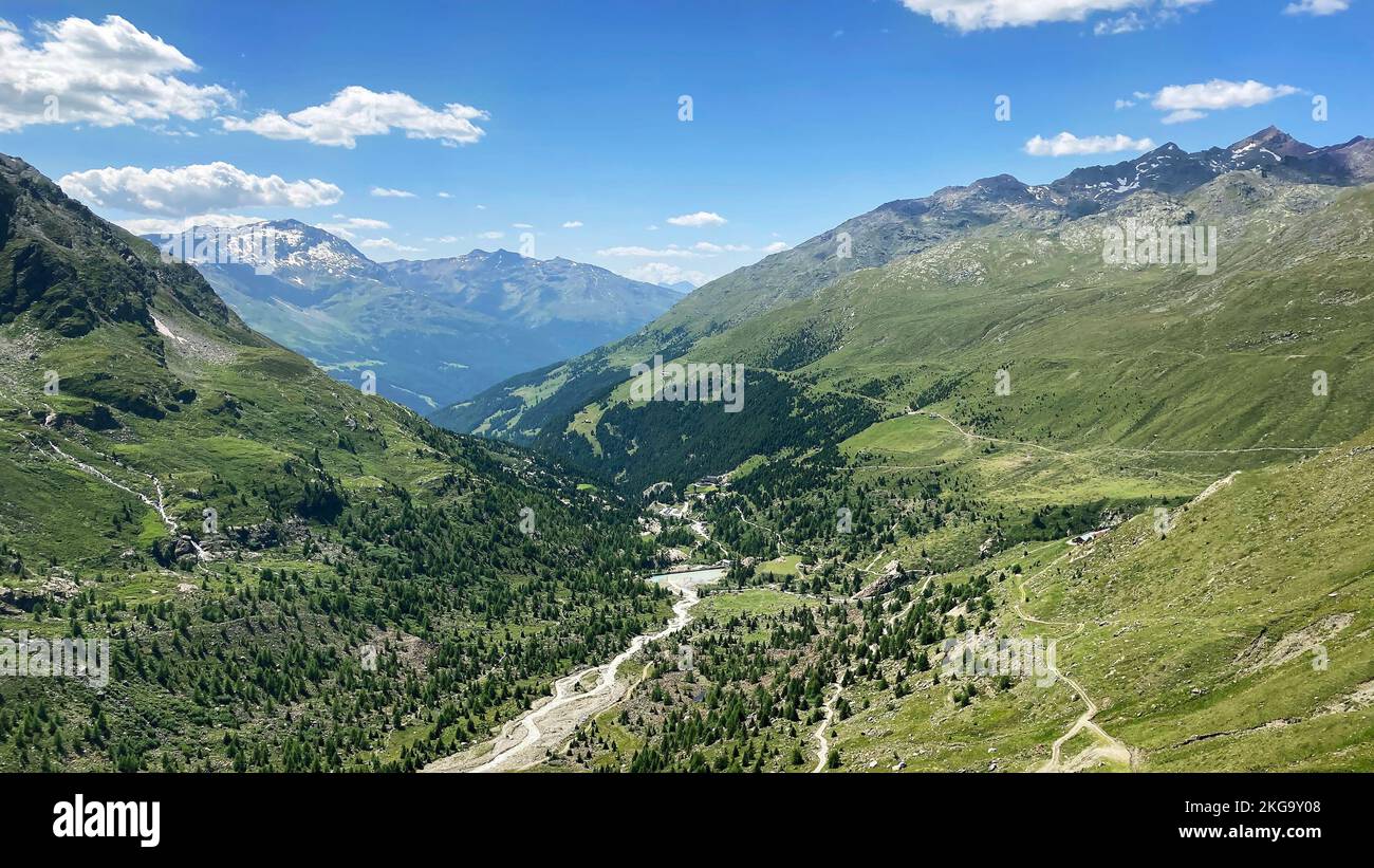 A beautiful landscape of the Italian alps Stock Photo - Alamy