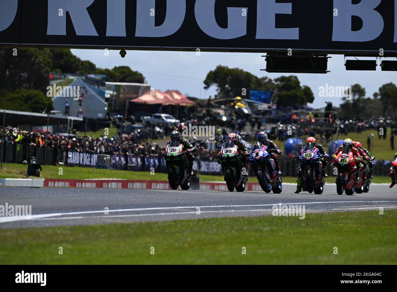 Melbourne, Australia. 20 November, 2022. Jonathon Rea (GBR), Toprak ...