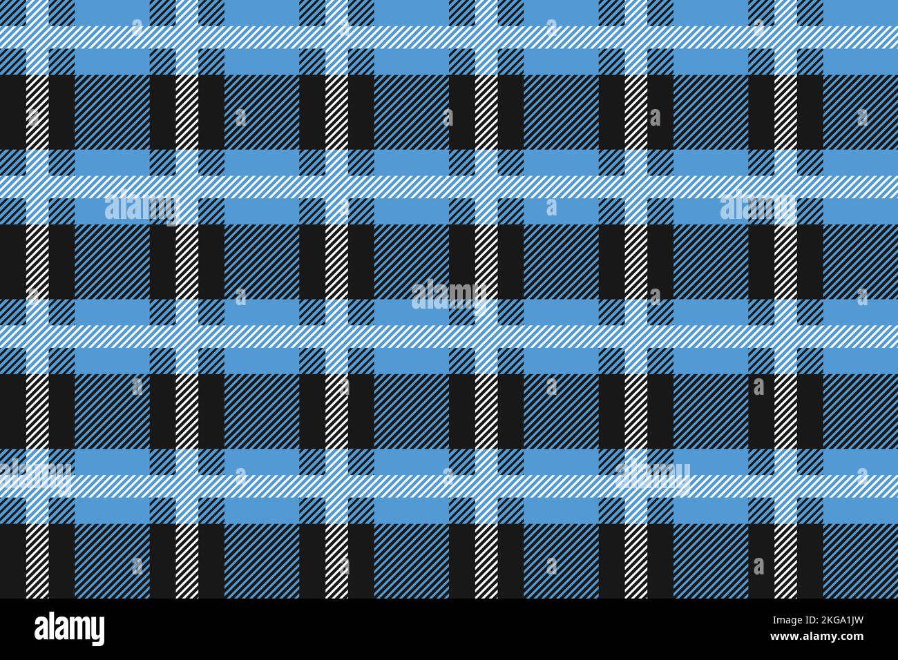 Scotland Pattern Blue Blue and black Scotland textile seamless pattern. Fabric texture check ...
