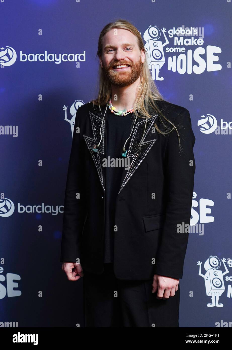 Sam Ryder at Global's Make Some Noise Night at The Londoner Hotel, in Leicester Square, London. Picture date: Tuesday November 22, 2022. Stock Photo