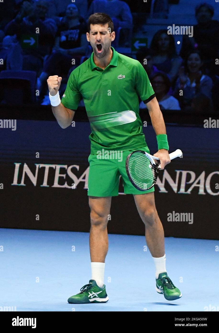 Final Tournament ATP (Nitto ATP Finals) In Turin. The Final. Serbian ...