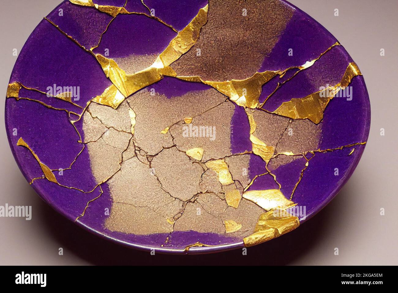 The Japanese art of Kintsugi. A centuries old tradition of mending broken ceramics with gold. A