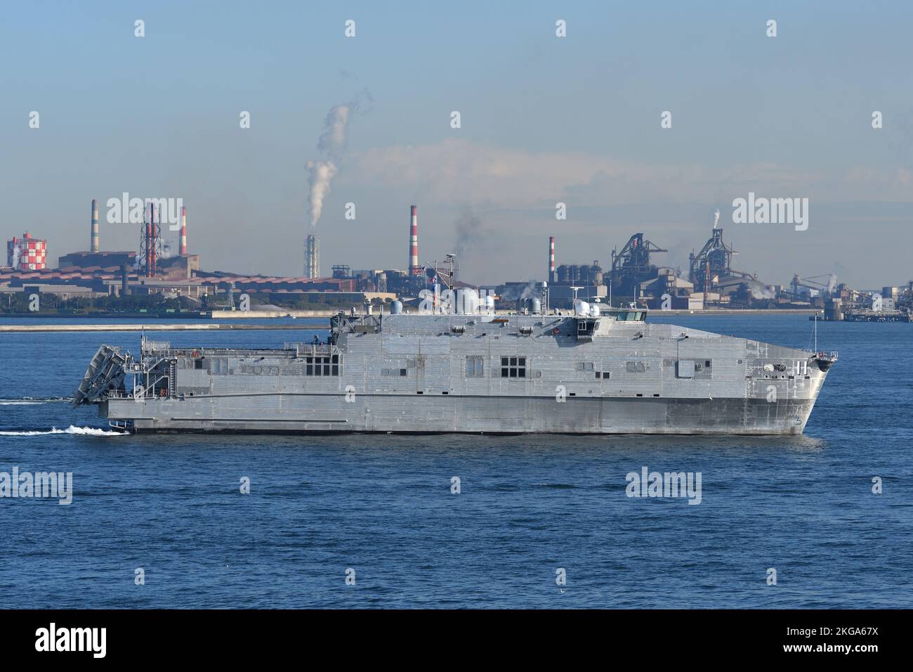 Kanagawa Prefecture, Japan December 03, 2021 United States Navy USNS