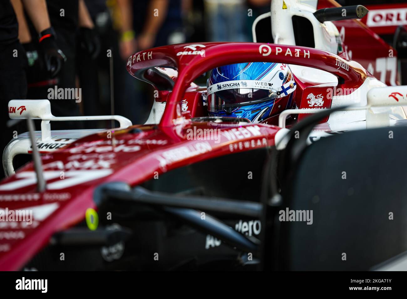 Yas Island, Abu Dhabi 22/11/2022, 77 BOTTAS Valtteri (fin), Alfa