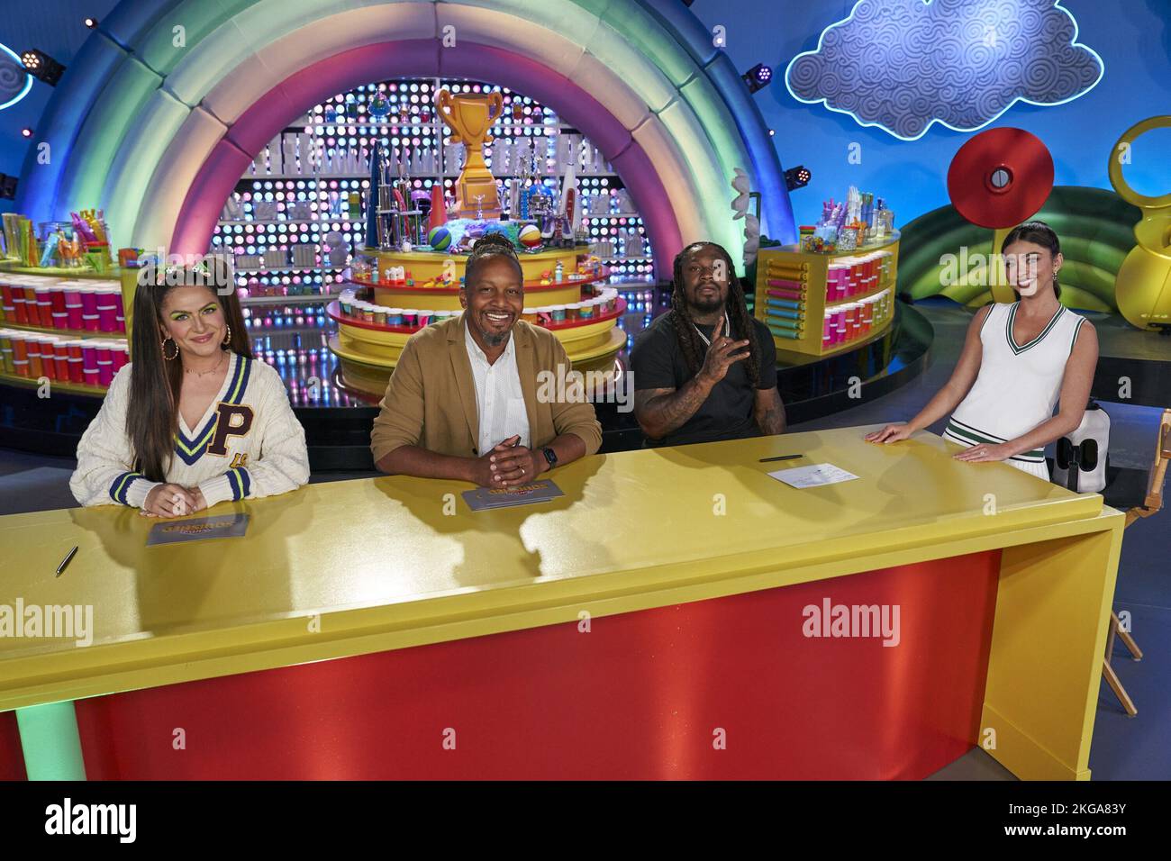 PLAYDOH SQUISHED, (aka PLAYDOH SQUISHED), from left Alexandra Nechita