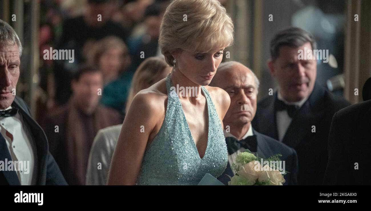 Elizabeth Debicki, 'The Crown' Season 5 (2022). Photo credit: Keith Bernstein/Netflix Stock Photo