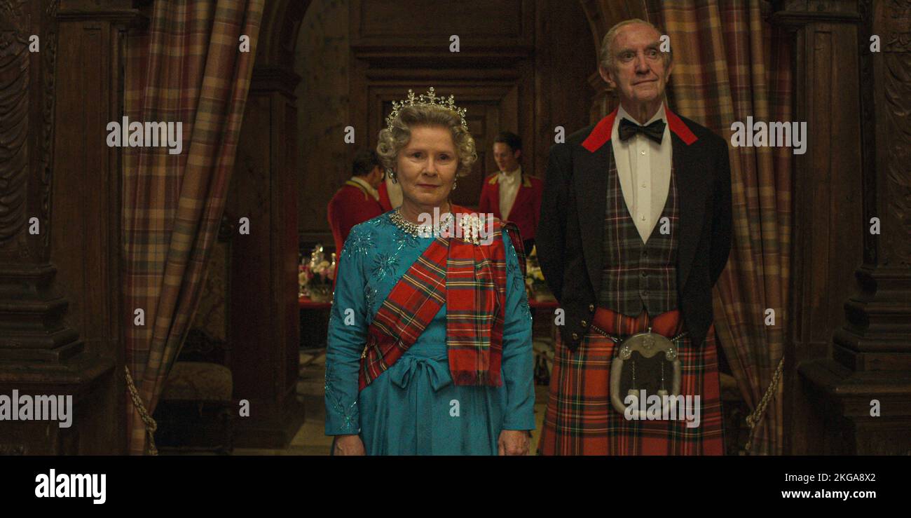 Jonathan Pryce, Imelda Staunton, "The Crown" Season 5 (2022). Photo credit Netflix Stock Photo