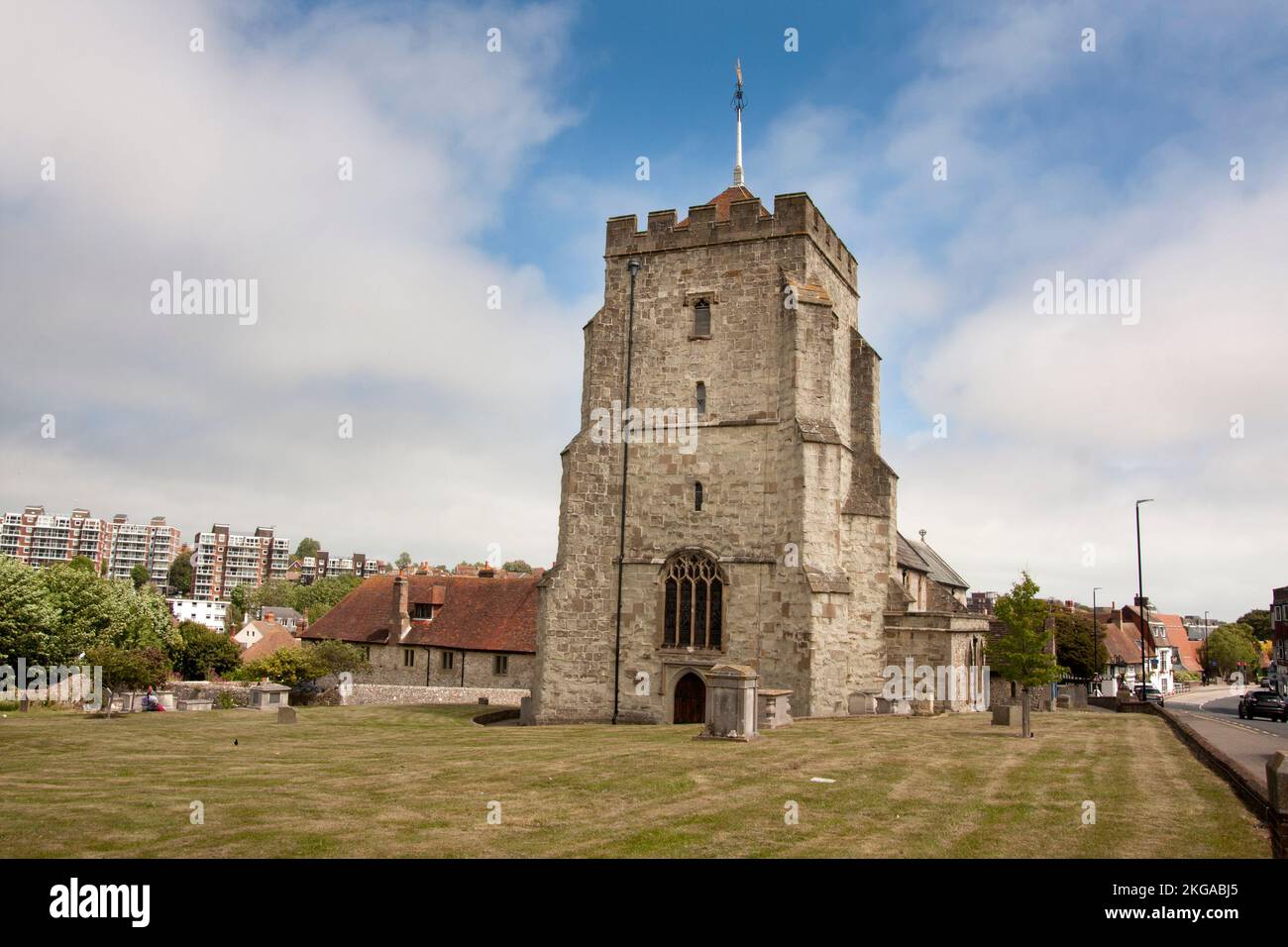 St Mary the Virgin church, Eastbourne Old Town, East Sussex, England