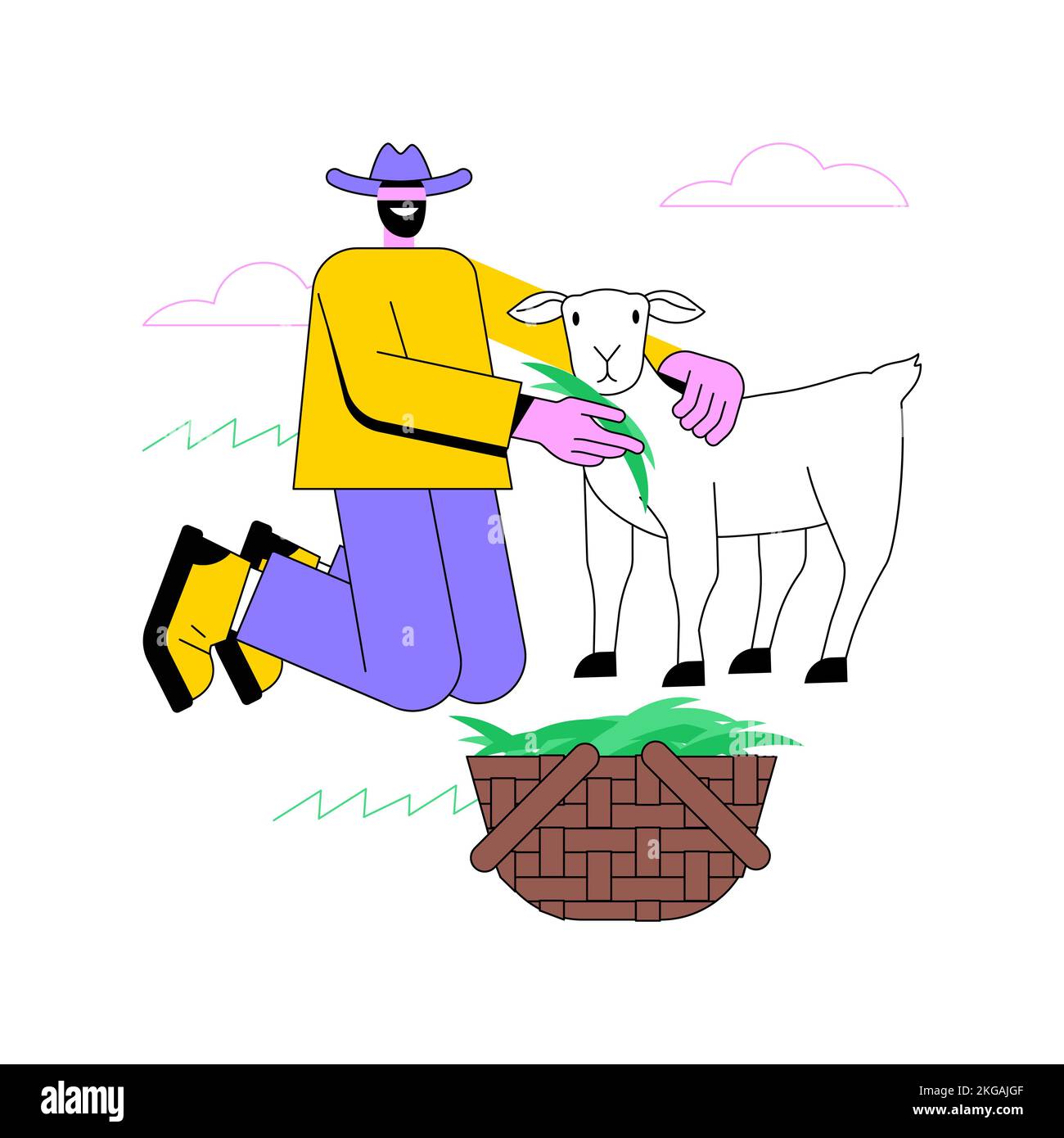organic-livestock-feed-isolated-cartoon-vector-illustrations-farmer