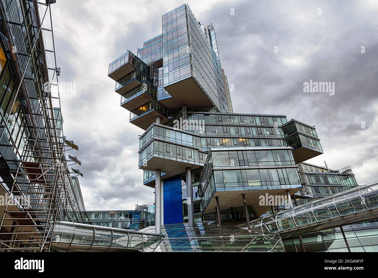 Administration building Nord LB, Norddeutsche Landesbank, office tower ...