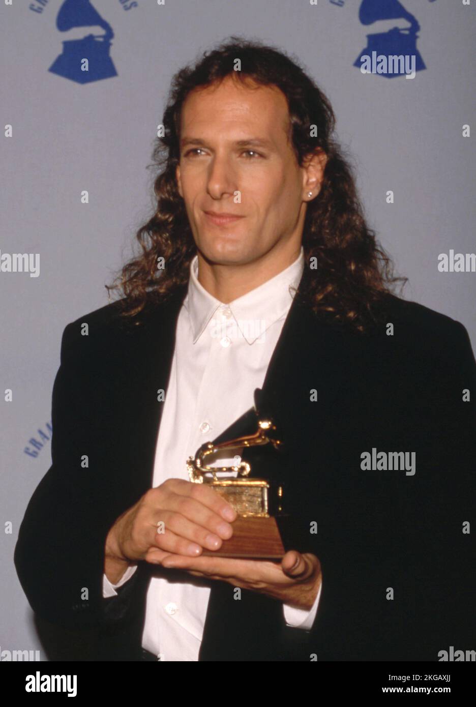 Michael Bolton at The 32nd Annual Grammy Awards at Shrine Auditorium in ...