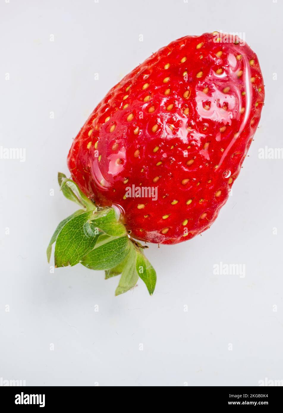 Juicy, sweet and ripe strawberry fruit in view Stock Photo - Alamy