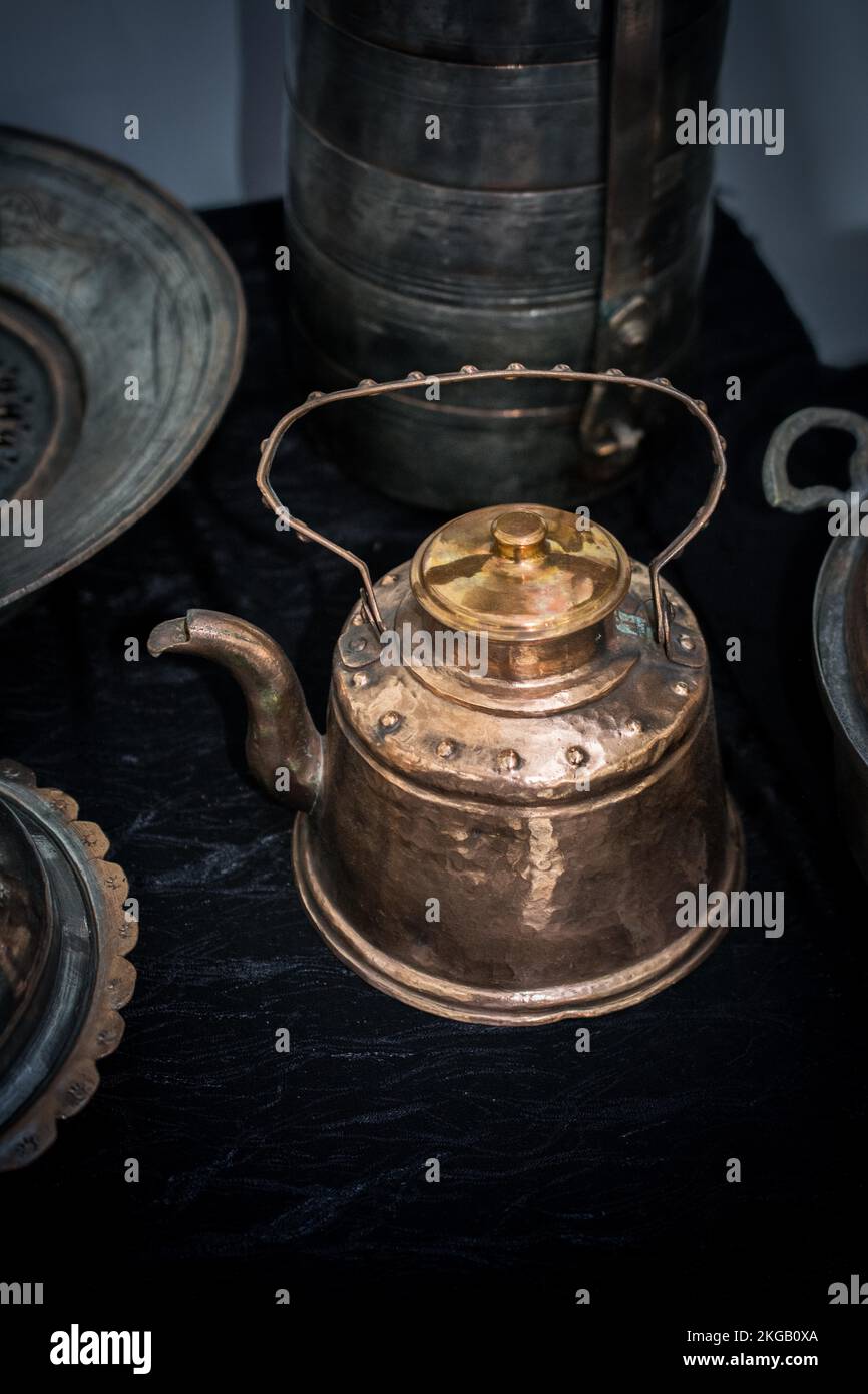 Turkish tea pot made in a traditional style Stock Photo Alamy
