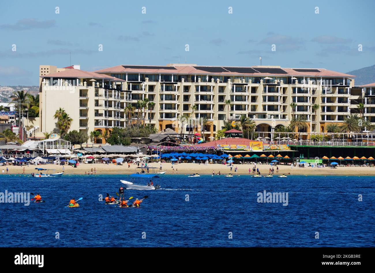 Cabo San Lucas, Mexico - November 7, 2022 - The view of the luxury ...
