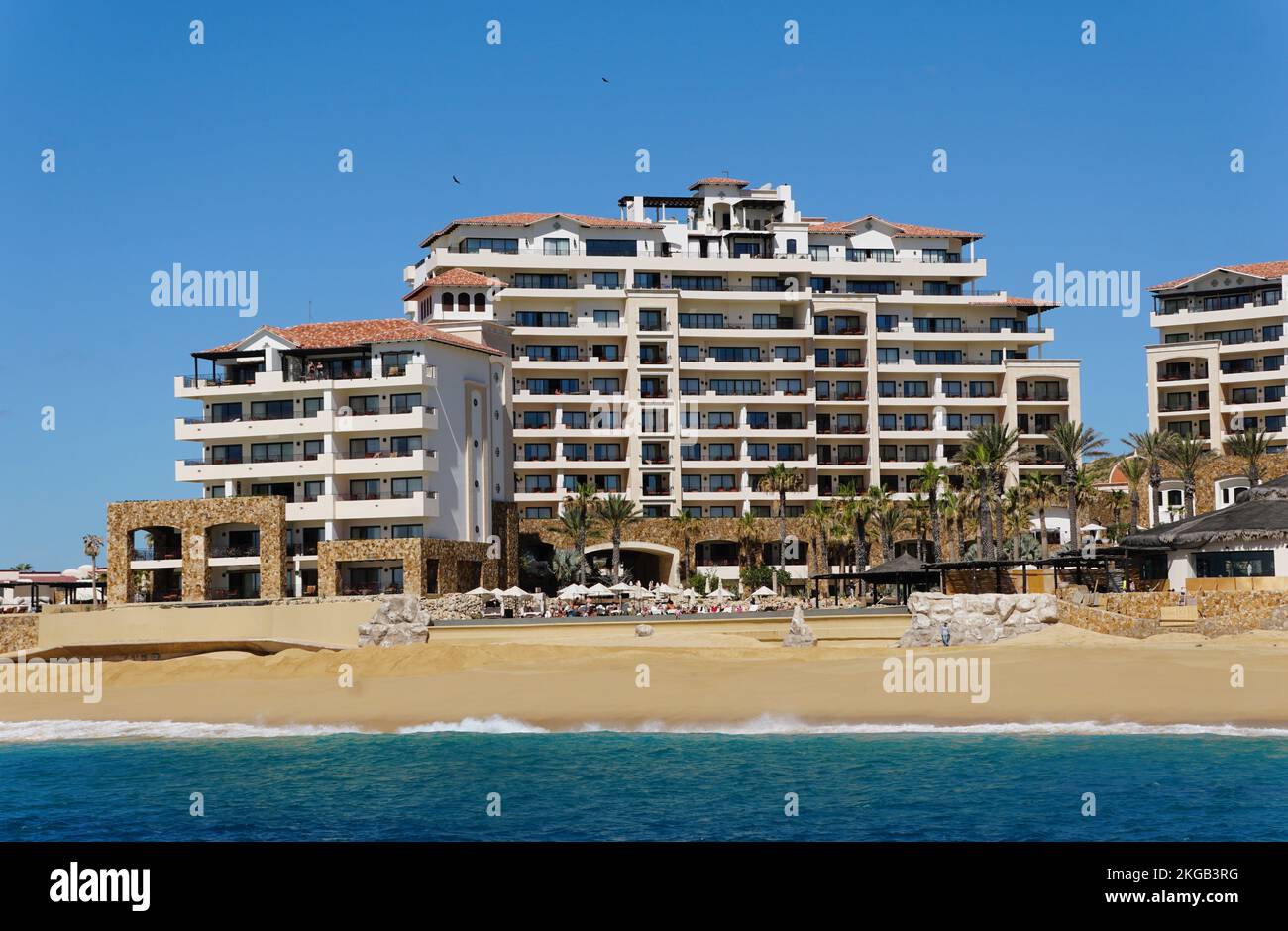 Cabo San Lucas, Mexico - November 7, 2022 - The view of the luxury ...