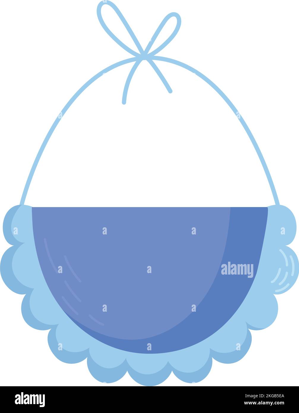 blue bib icon Stock Vector Image & Art - Alamy