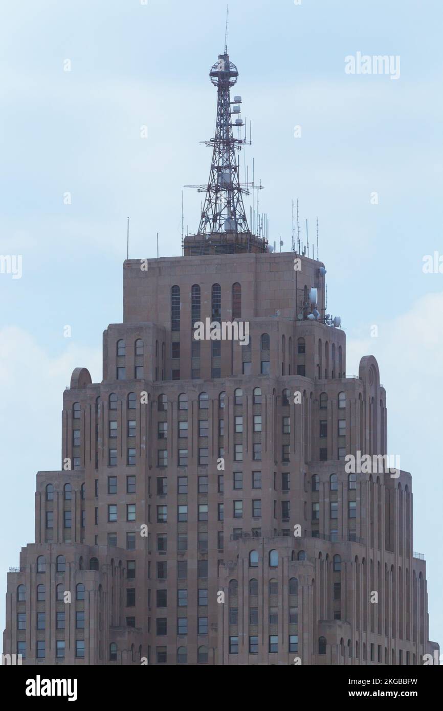 The Penobscot Building is an office tower in Detroit, Michigan