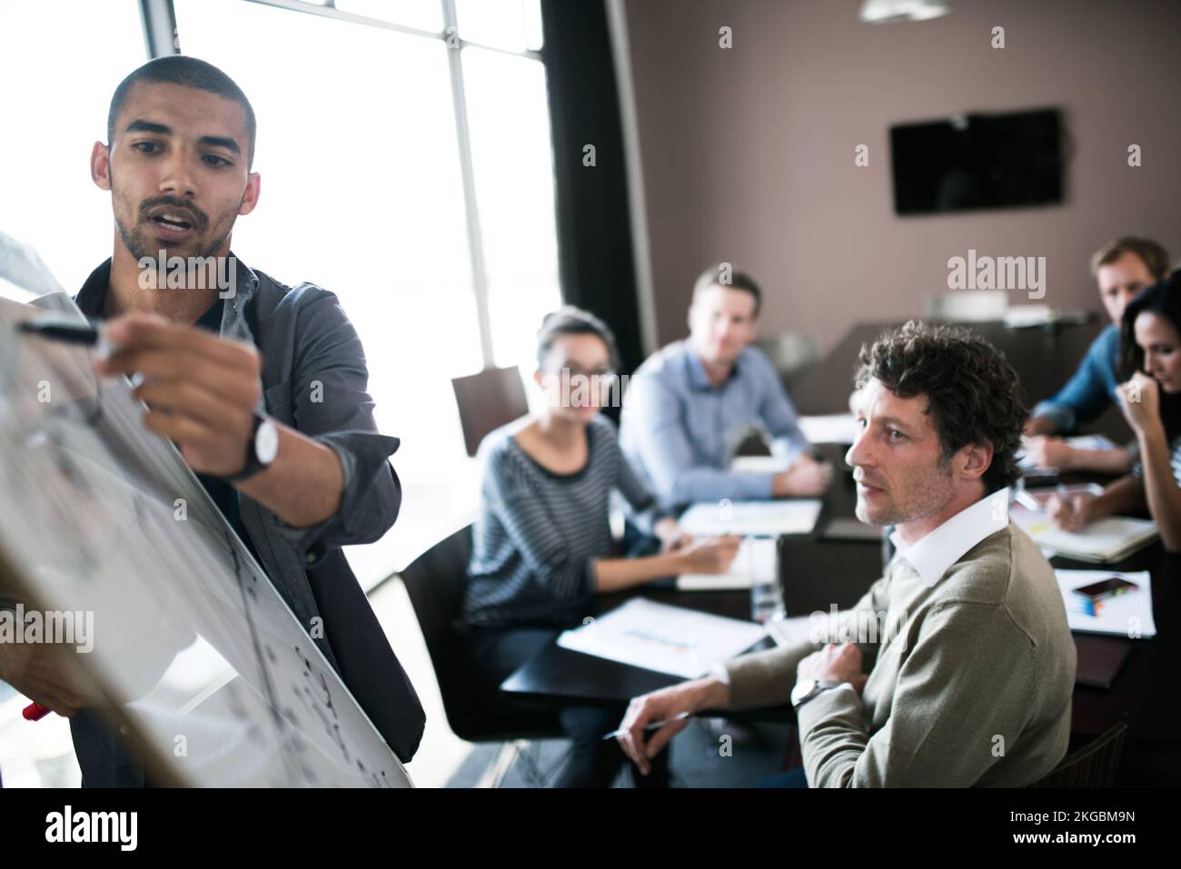 Proper planning is essential to business success Stock Photo