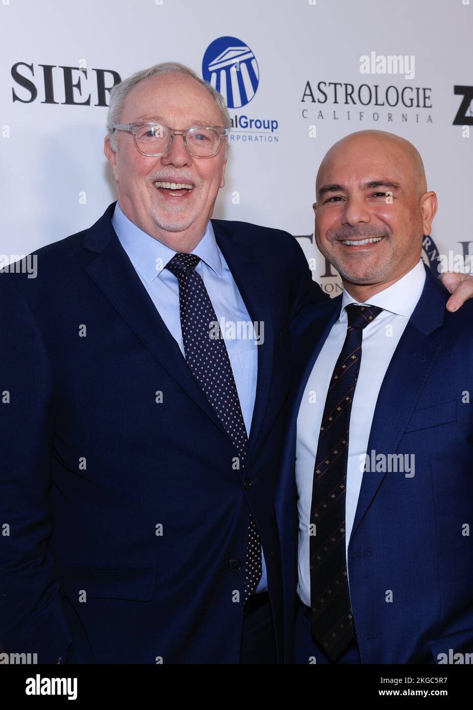 Beverly Hills, California, USA. 20th November, 2022. Terry George and Eric Esrailian attending the 25th Annual Arpa International Film Festival Awards Gala at the Beverly Hilton Hotel in Beverly Hills, California Credit: Sheri Determan Stock Photo