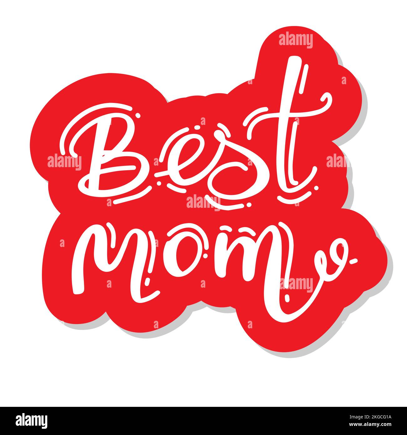  best Mom Happy Mothers Day lettering set. Handmade calligraphy