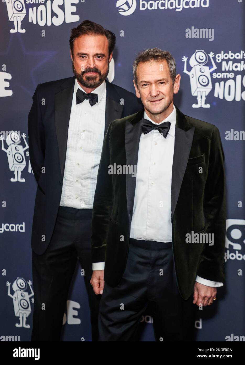 London, UK. 22nd Nov, 2022. Jamie Theakston and Alexander Armstrong attend Global's Make Some Noise Night 2022 at The Londoner Hotel in London. (Photo by Brett Cove/SOPA Images/Sipa USA) Credit: Sipa USA/Alamy Live News Stock Photo