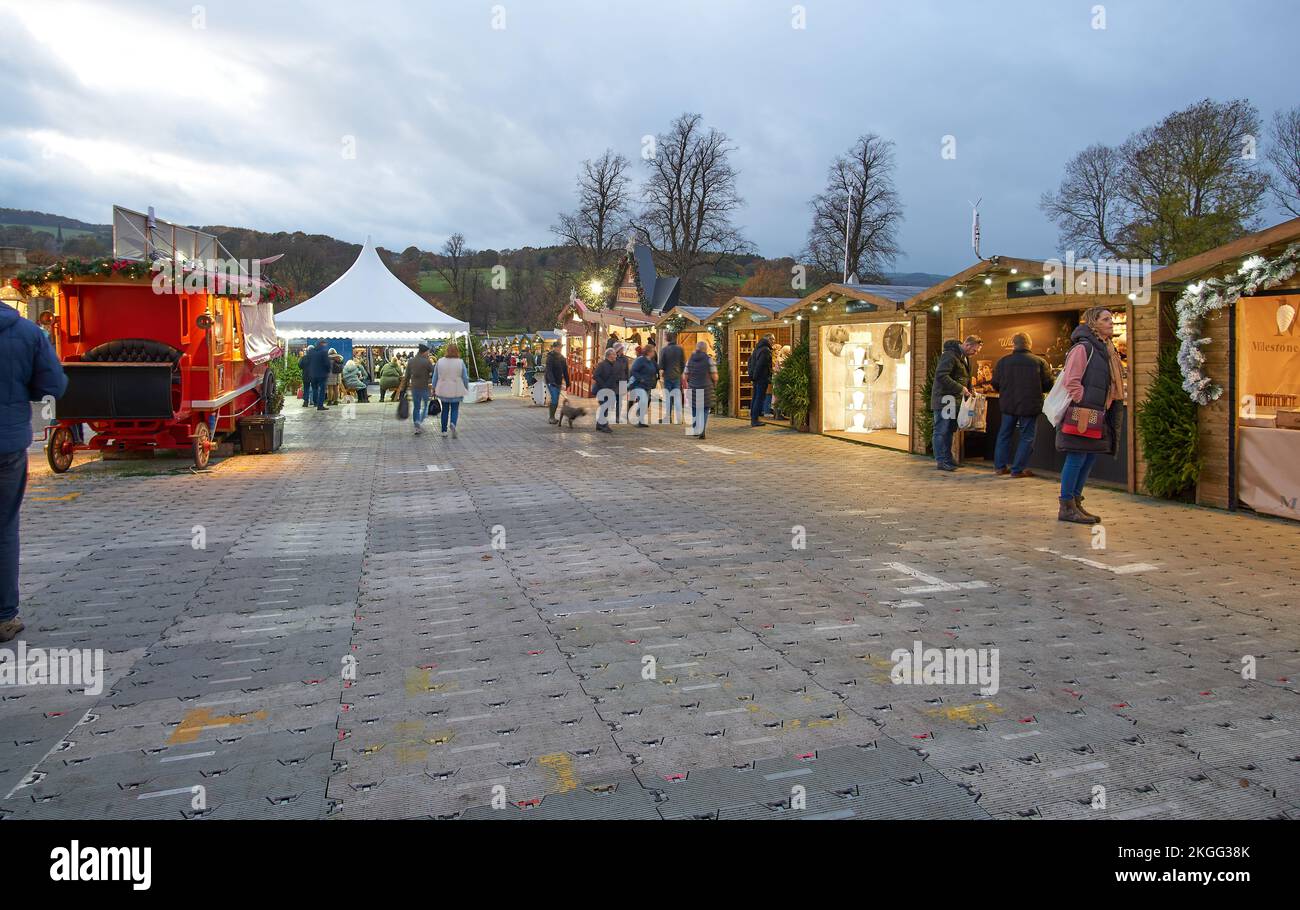 Christmas markets derbyshire