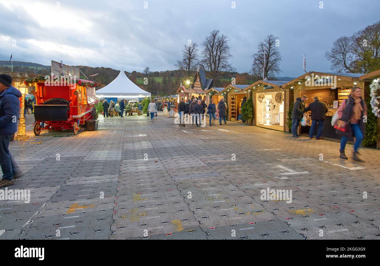 Christmas markets derbyshire