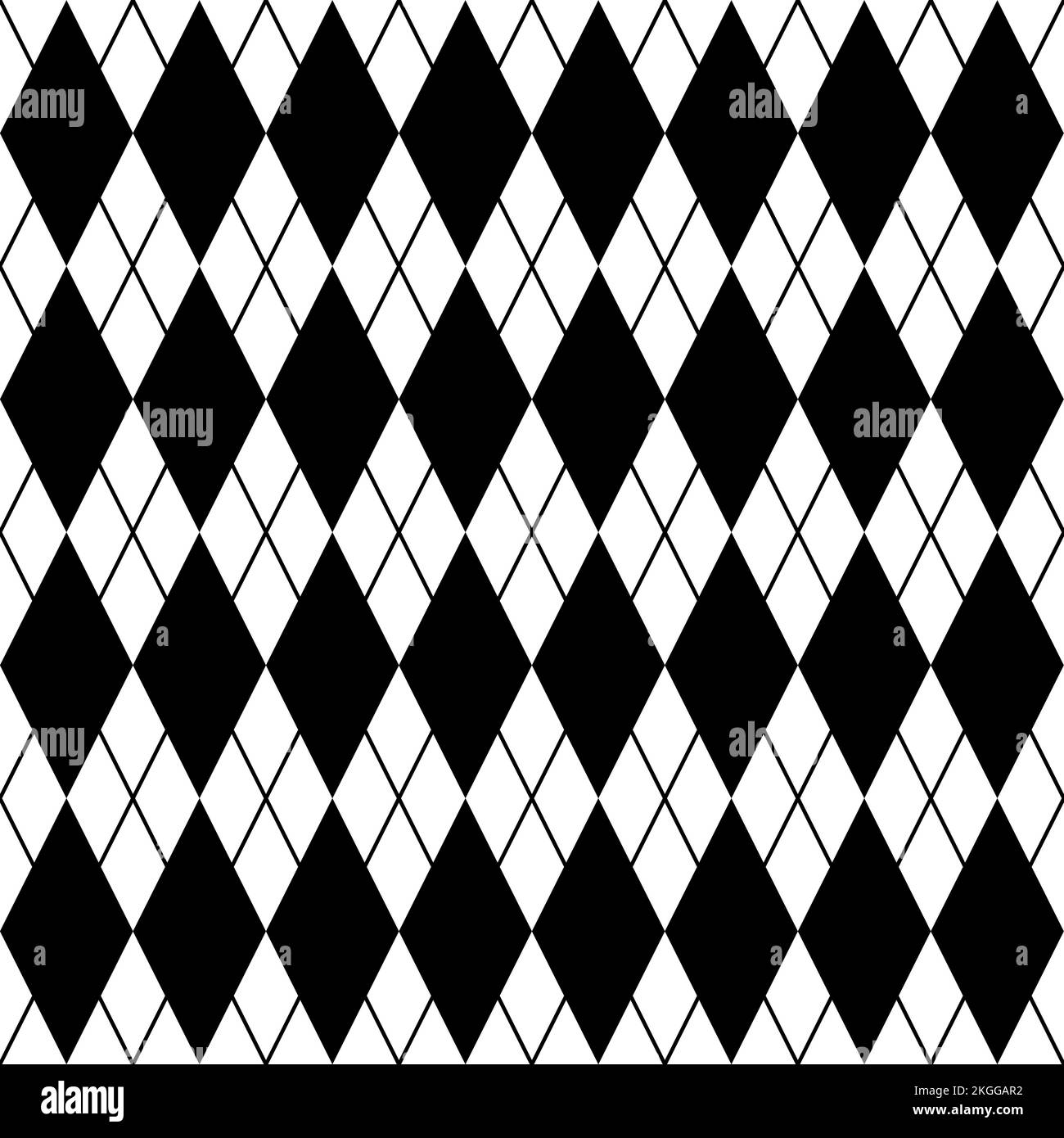 Rhombus seamless pattern. Simple vector geometric background. Stock Vector