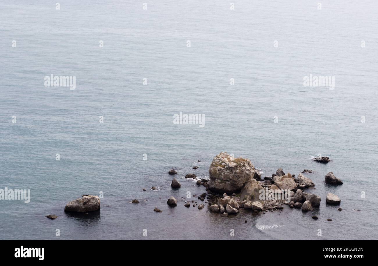 Empty beach scene calm hi-res stock photography and images - Alamy