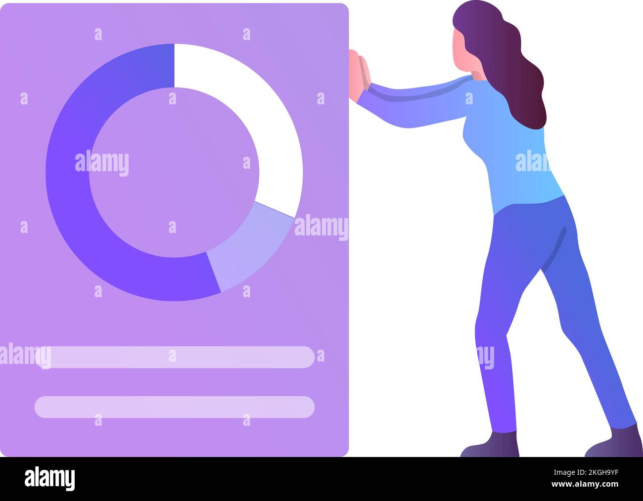 Wireframe icon vector woman work on app design Stock Vector Image & Art ...
