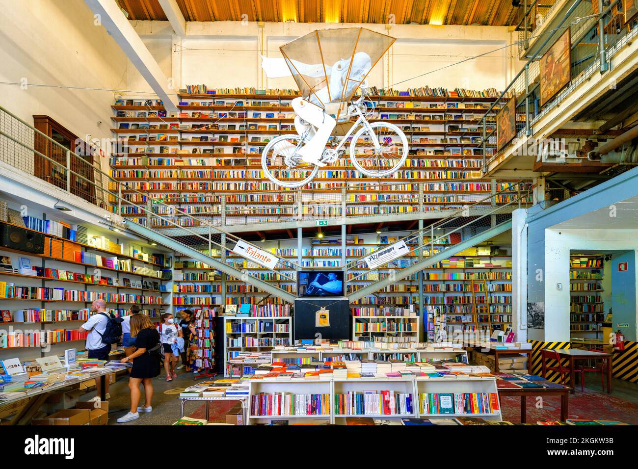 Book Store at LX Factory Lisbon, Portugal ,Europe Stock Photo Alamy
