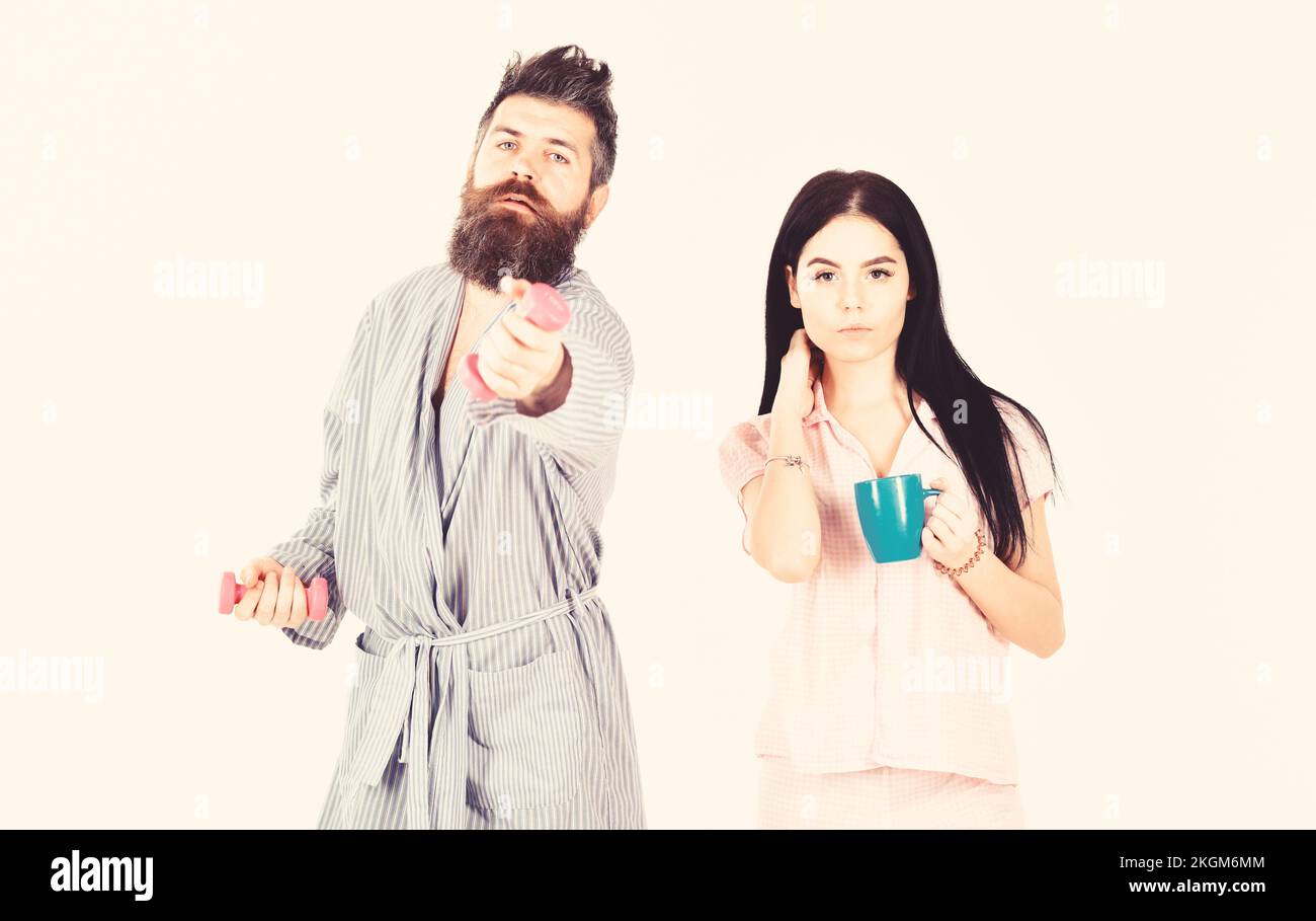 Alternative lifestyle concept. Couple, family offers alternative energy