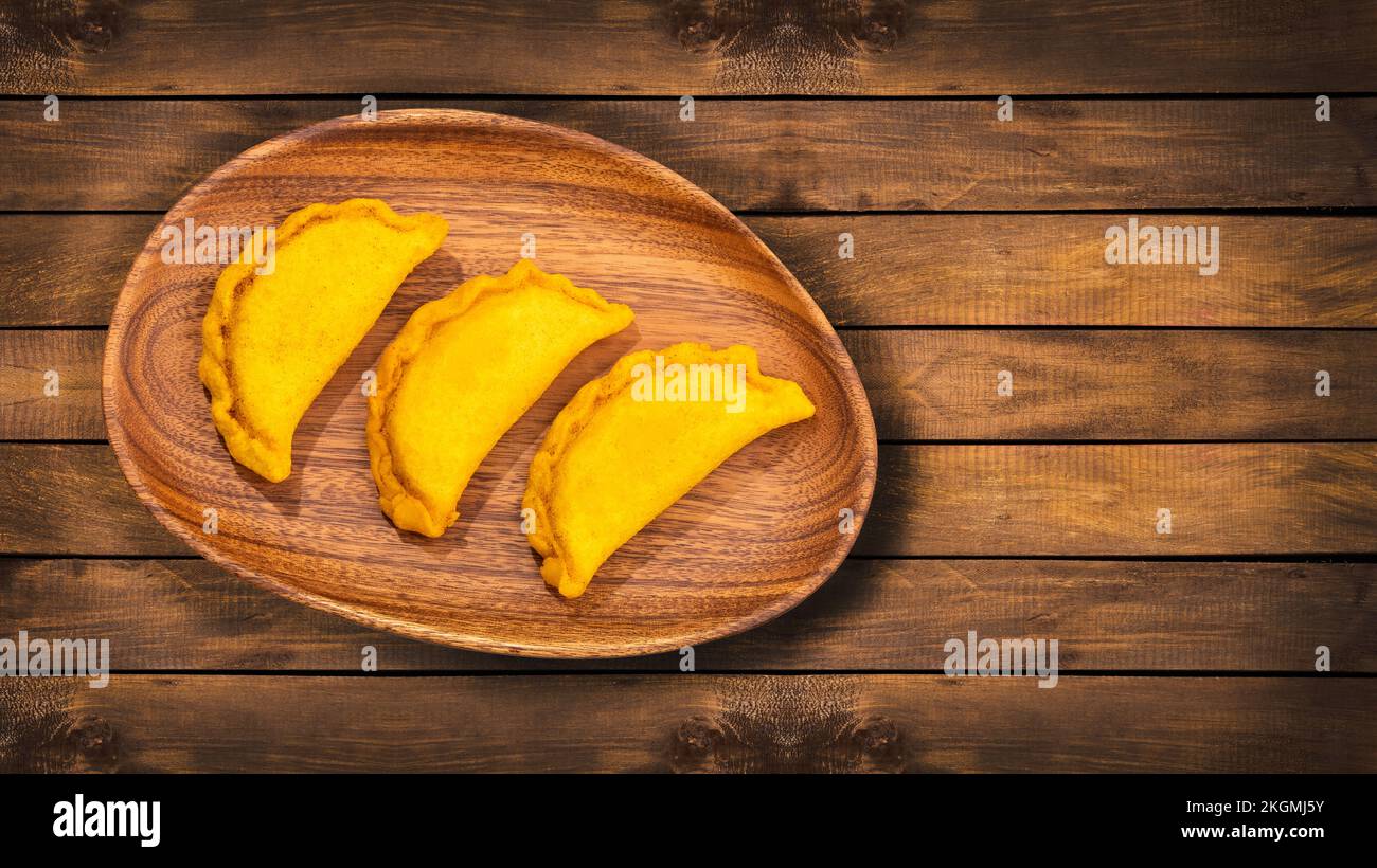 Colombian fried empanadas Typical homemade recipe Stock Photo Alamy