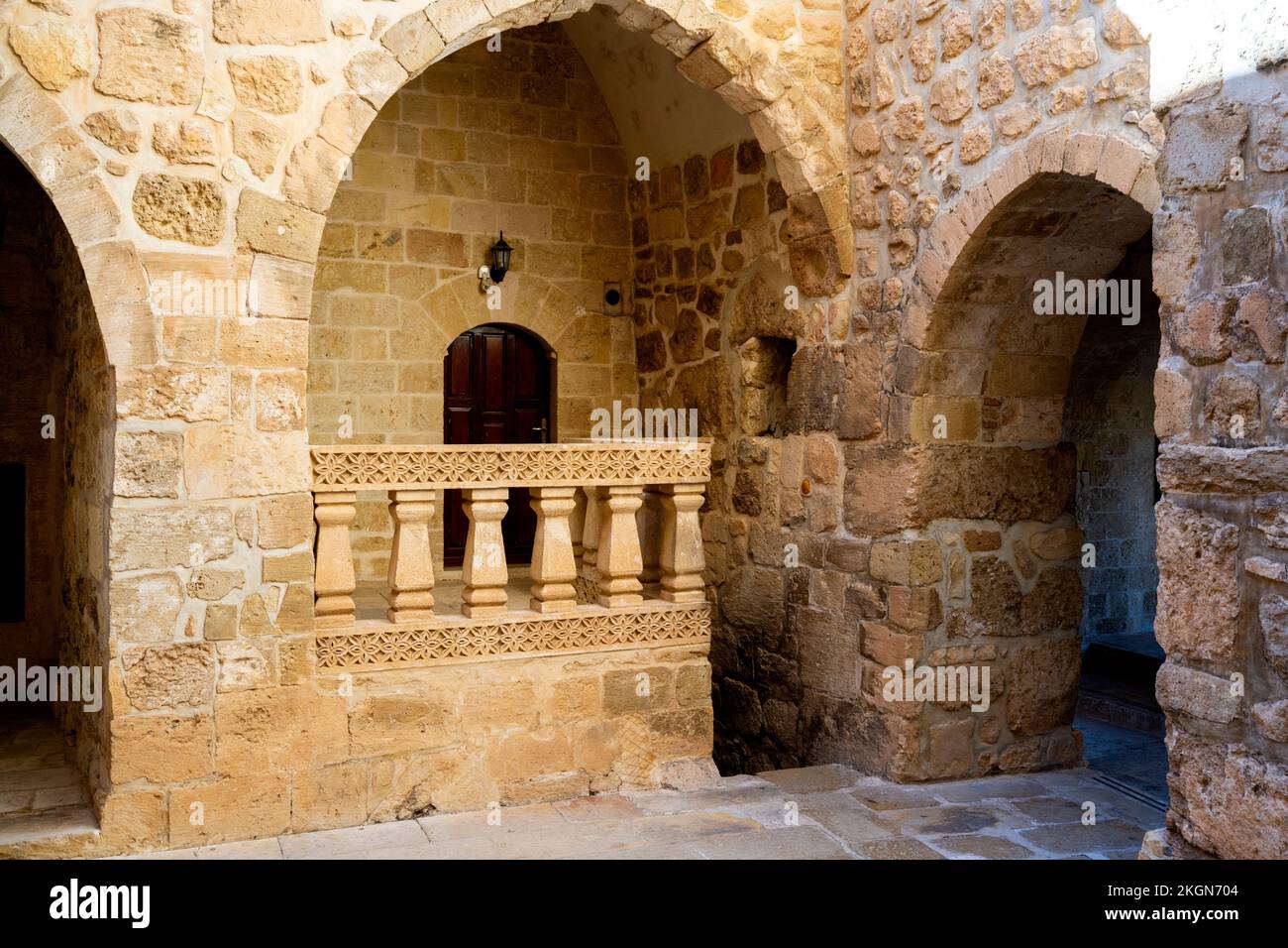 Türkei, Mardin, Kloster Deir az-Zafaran Stock Photo