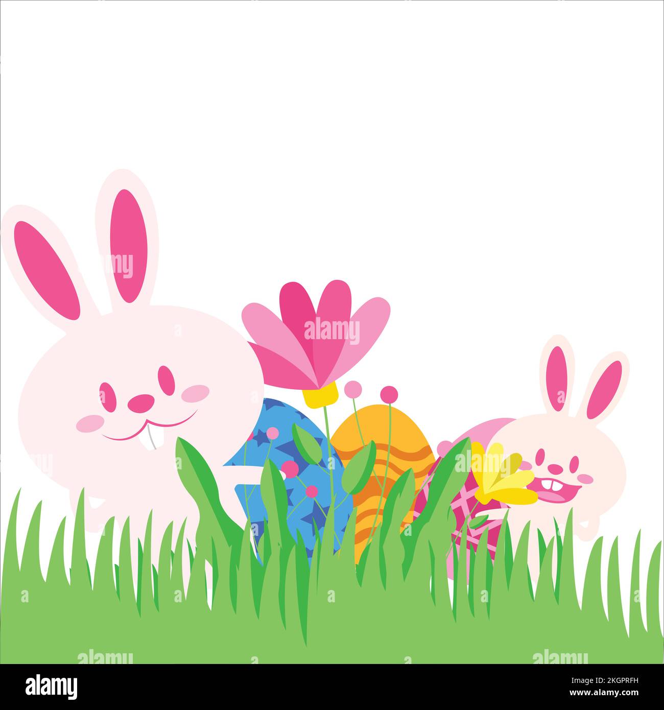 Premium Vector  Painted eggs on the grass on an isolated transparent  background. easter eggs png, grass png. easter.