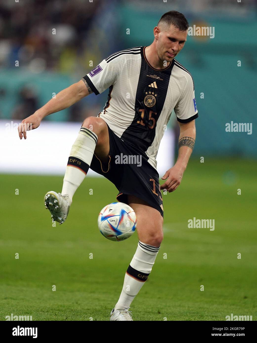 Germany #39 s Niklas Sule during the FIFA World Cup Group E match at the