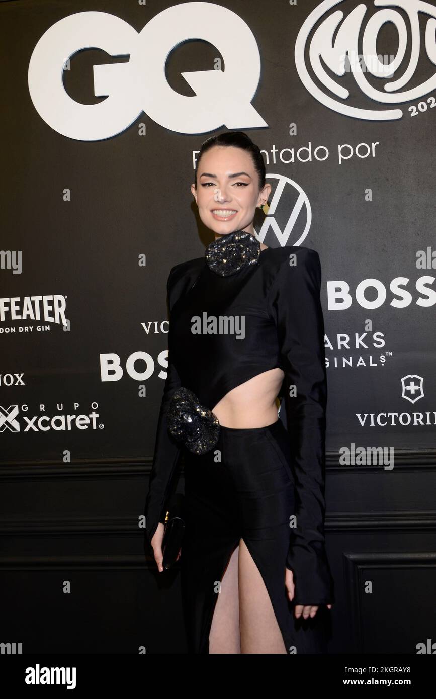 November 22, Mexico City, Mexico: Paulina Burrola attends the black